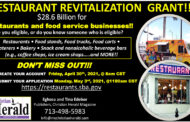 Restaurant Revitalization Grant